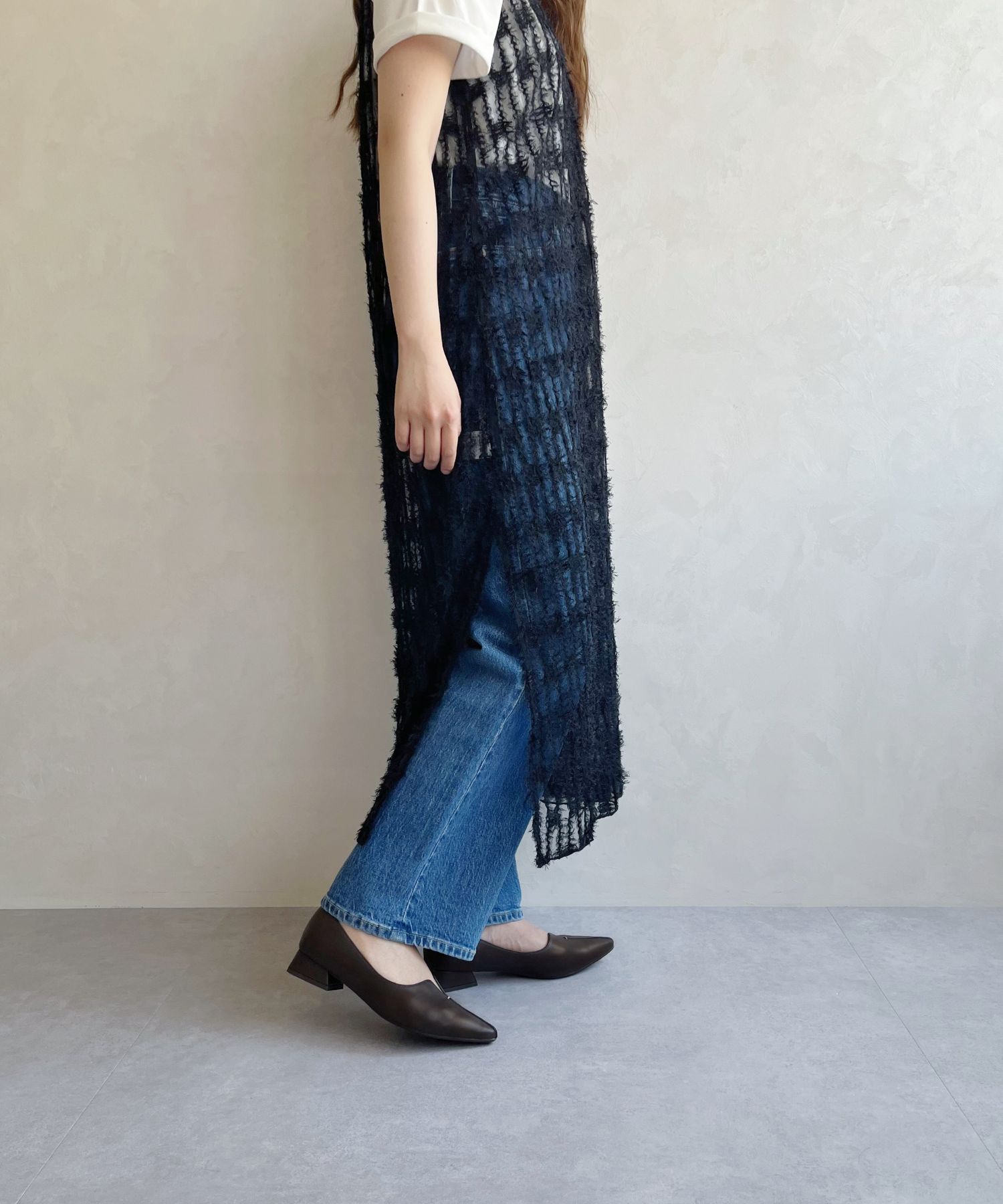 ORiental TRaffic「【WEB限定/累計5万足突破】フレア ヒール ポインテッドトゥ パンプス /45301 ヒール2.8ｃｍ 通勤 」|パンプス|