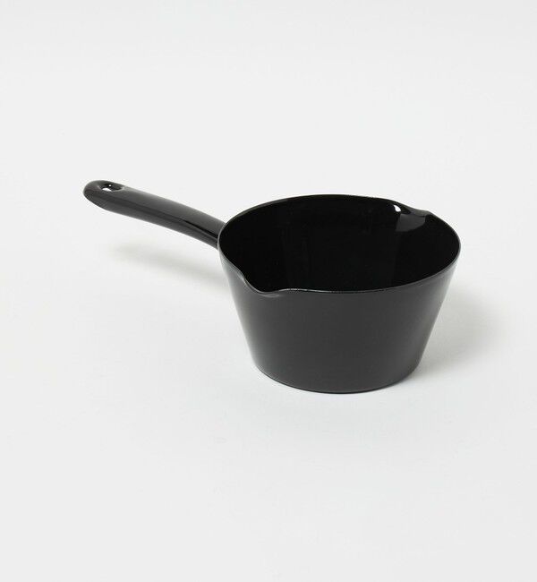 Style for Living「【別注】＜富士ホーロー＞ミルクパン 14cm BLACK」|食器・キッチングッズ|