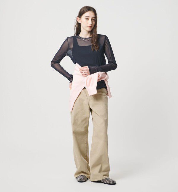 UNITED ARROWS「ルーズ ストレート デニムパンツ」|デニム|