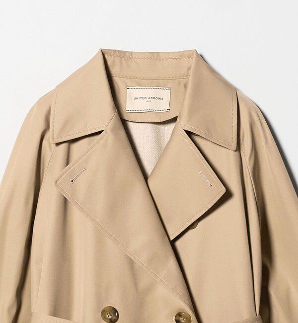 UNITED ARROWS「コットンギャバ トレンチコート」|トレンチコート|