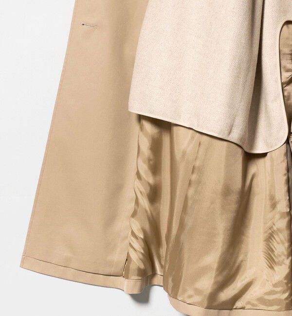 UNITED ARROWS「コットンギャバ トレンチコート」|トレンチコート|