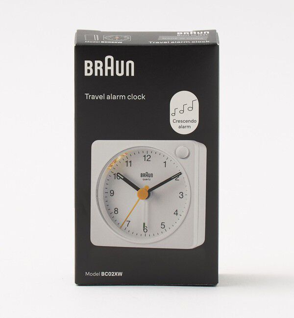 Style for Living「＜BRAUN＞ALARM TABLE CLOCK BC02」|クロック・置時計|