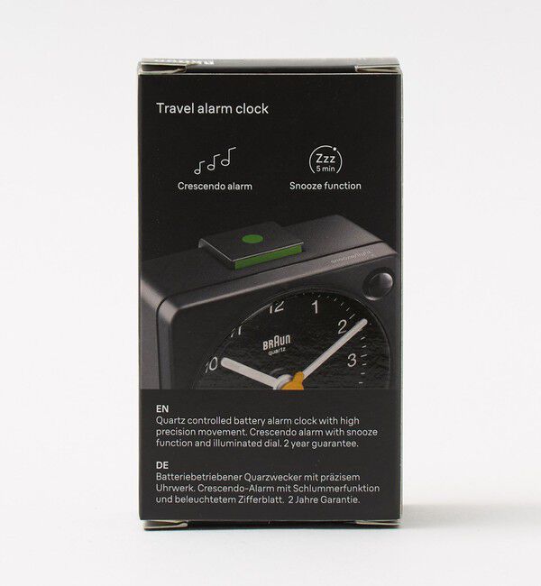 Style for Living「＜BRAUN＞ALARM TABLE CLOCK BC02」|クロック・置時計|