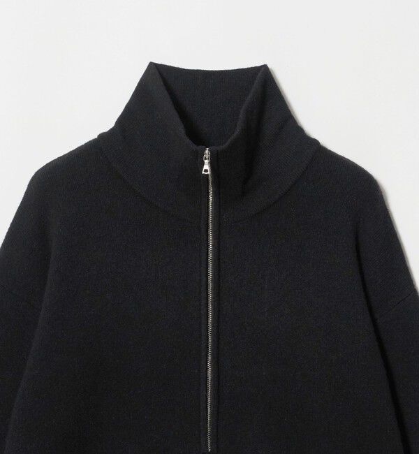 UNITED ARROWS「ジップ アップ プルオーバー ニット」|ニット・セーター|