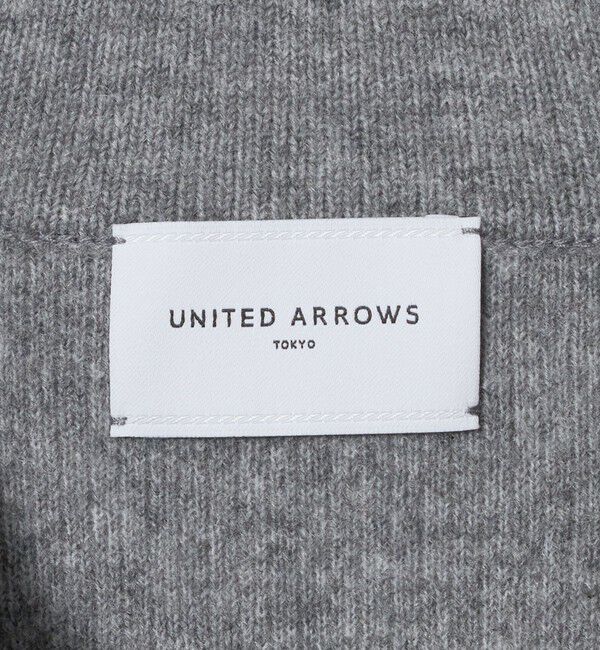 UNITED ARROWS「ジップ アップ プルオーバー ニット」|ニット・セーター|