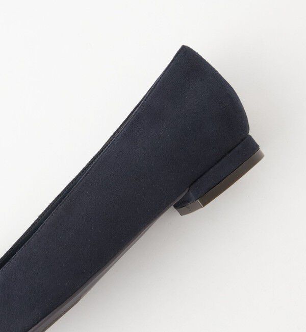 UNITED ARROWS green label relaxing「【WEB限定】ポインテッド キルト フラットシューズ（1.5cmヒール) -撥水-」|パンプス|
