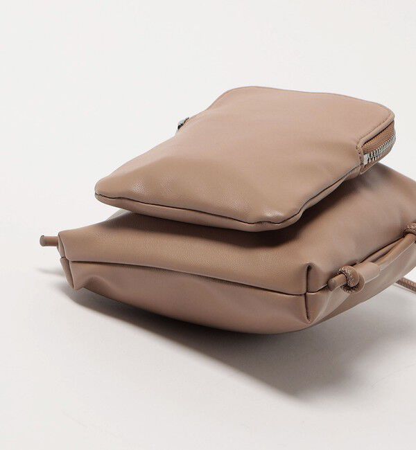 UNITED ARROWS green label relaxing「ソフト モバイル&times;ウォレット ポシェット / スマホショルダー」|ショルダー・メッセンジャー|