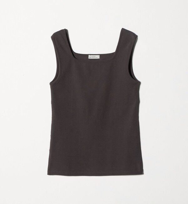 UNITED ARROWS green label relaxing「デコルテ フライス タンクトップ 抗菌」|タンクトップ|