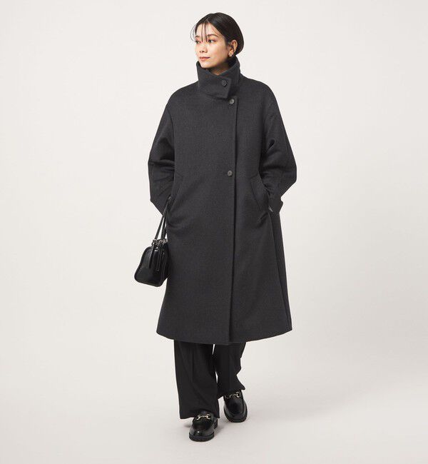 UNITED ARROWS green label relaxing「［size SHORT/TALLあり］＜1_OF MINE＞スタンドカラー ロング コート」|その他|