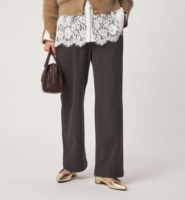 UNITED ARROWS green label relaxing「［size SHORTあり］オルマイ コール パンツ マシンウォッシャブル ストレッチ」|その他|DK.GRAY
