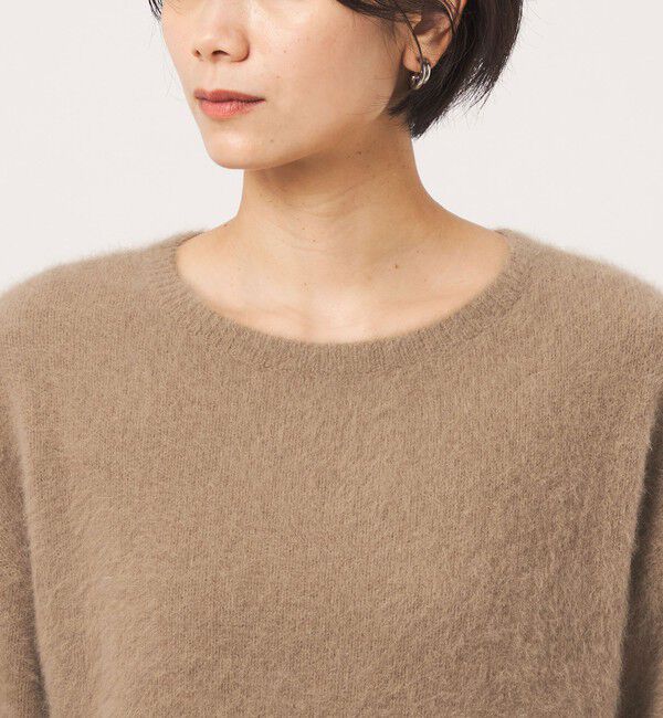 UNITED ARROWS green label relaxing「ヘアリー ニット プルオーバー」|ニット・セーター|
