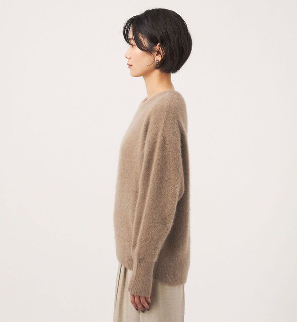 UNITED ARROWS green label relaxing「ヘアリー ニット プルオーバー」|ニット・セーター|