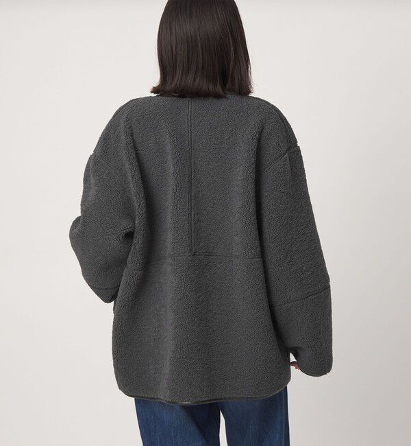 UNITED ARROWS green label relaxing「【WEB限定】＜at ease＞フリース ボア リバーシブル ブルゾン」|その他|