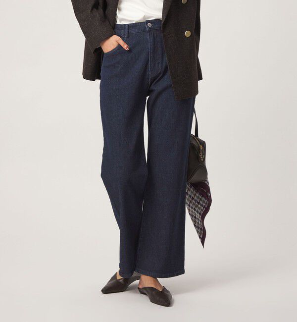 UNITED ARROWS green label relaxing「［size SHORT/TALLあり］＜EDWINコラボ＞セミフレア デニムパンツ」|デニム|