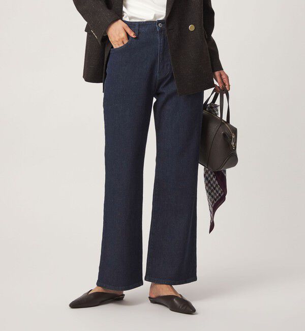 UNITED ARROWS green label relaxing「［size SHORT/TALLあり］＜EDWINコラボ＞セミフレア デニムパンツ」|デニム|