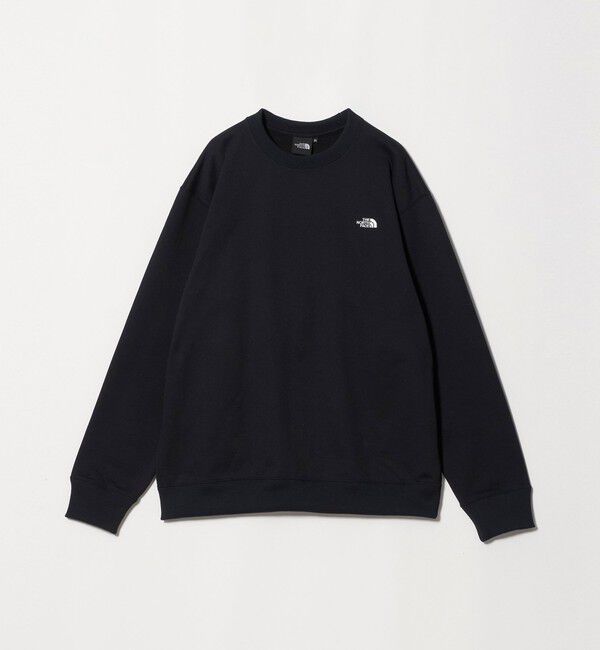 UNITED ARROWS green label relaxing「【WEB限定】＜THE NORTH FACE＞スモール ロゴ ヘザー スウェット クルー」|スウェット・ジャージ|BLACK
