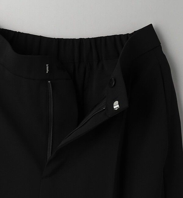 BEAUTY&YOUTH UNITED ARROWS「【WEB限定 Wardrobe DAILY MINIMAL】ダブルクロス タックワイドストレートパンツ ウォッシャブル」|スラックス|