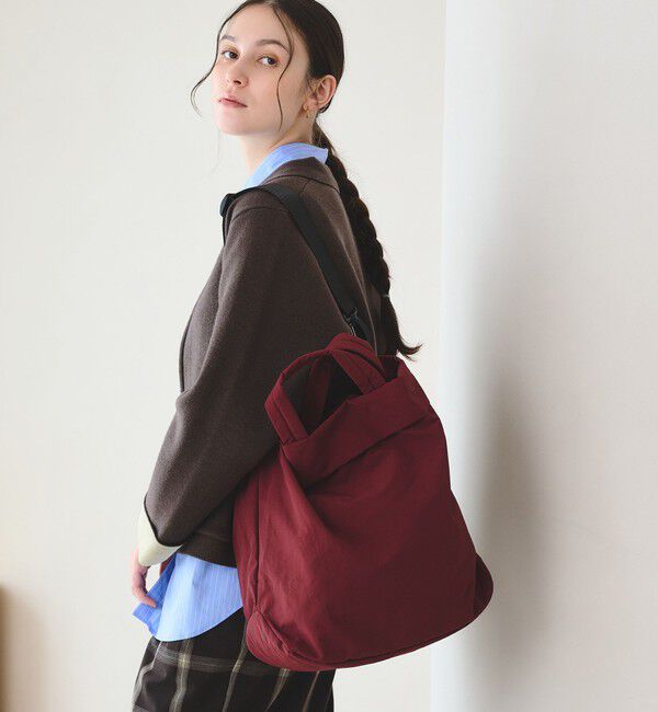 BEAUTY&YOUTH UNITED ARROWS「パーテーション ビッグ トートバッグ  -2WAY-」|トートバッグ|WINE
