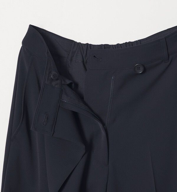 BEAUTY&YOUTH UNITED ARROWS「【WEB限定 Wardrobe DAILY MINIMAL】ダブルクロス ラップパンツ ウォッシャブル」|スラックス|