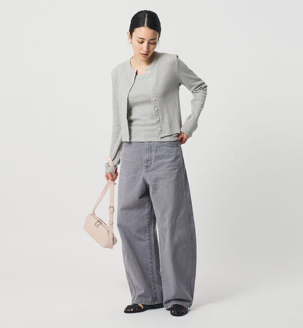 BEAUTY&YOUTH UNITED ARROWS「コットン パターンメッシュ カーディガン ウォッシャブル」|カーディガン|