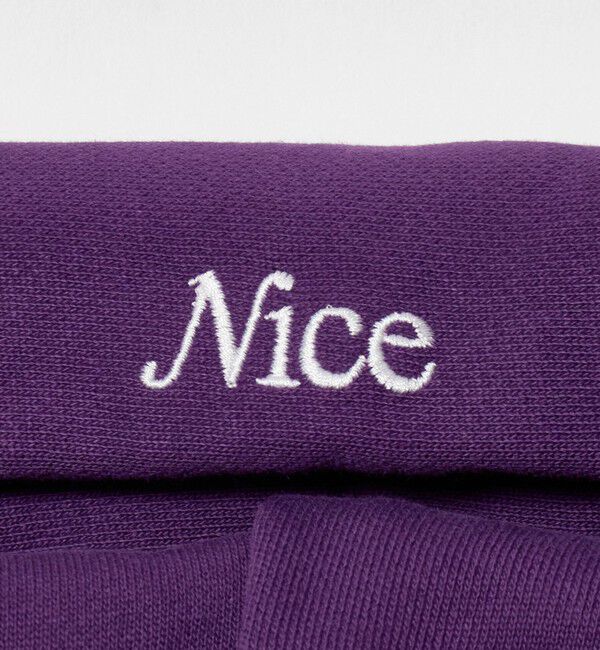 NICE WEATHER「＜NICE WEATHER＞NICE ロゴ フーディ」|スウェット・ジャージ|