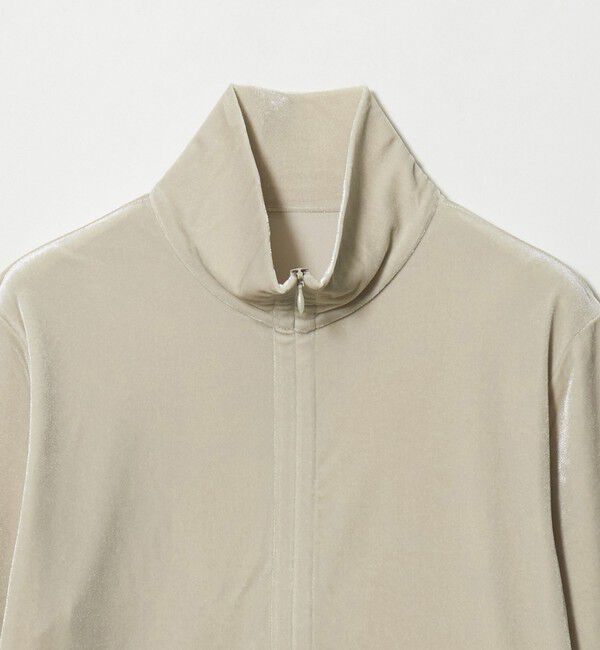 STEVEN ALAN「＜Steven Alan＞ベロア ジップ カーディガン」|カーディガン|