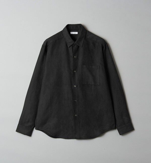 BEAUTY&YOUTH UNITED ARROWS「【WEB限定 WARDROBE SMART】スエードライク シャツ」|シャツ・ブラウス|