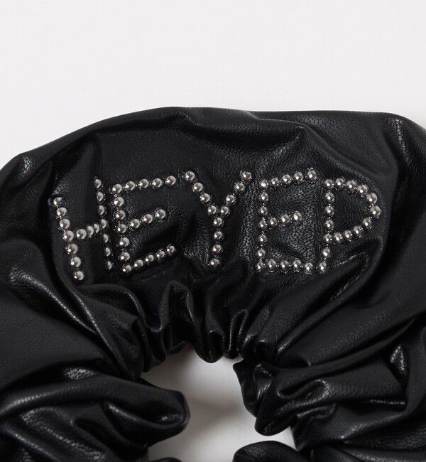 BEAUTY&YOUTH UNITED ARROWS「＜heyep＞スタッズ ロゴ シュシュ」|ヘアゴム・シュシュ|