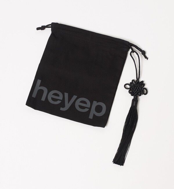 BEAUTY&YOUTH UNITED ARROWS「＜heyep＞スタッズ ロゴ シュシュ」|ヘアゴム・シュシュ|