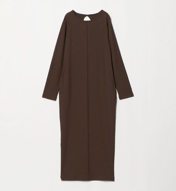 BEAUTY&YOUTH UNITED ARROWS「【WEB限定】リブ ロングスリーブ カットソーワンピース」|ワンピース|