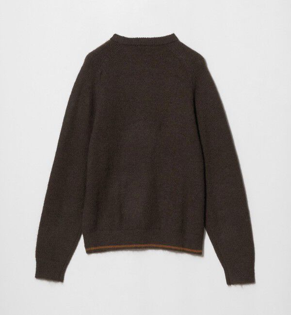 BEAUTY&YOUTH UNITED ARROWS「＜adidas Originals＞スリーストライプス フラッフィー ニットプルオーバー」|ニット・セーター|