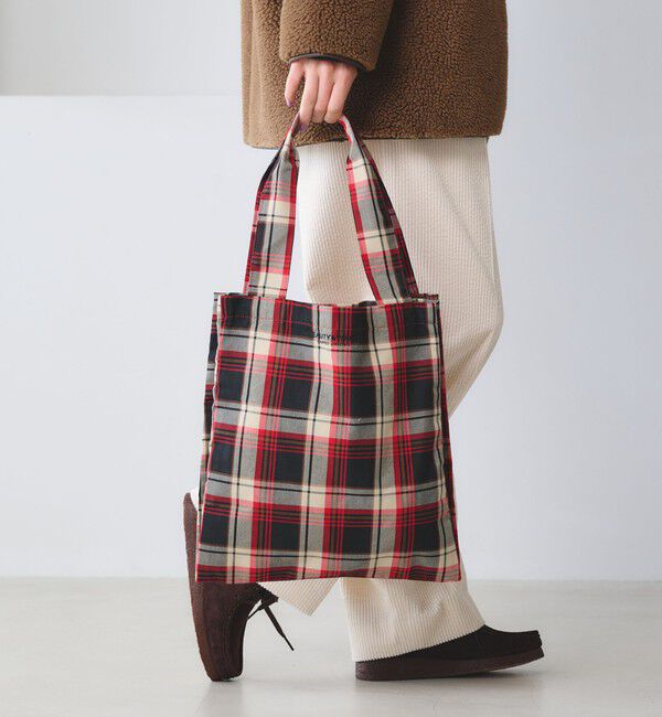BEAUTY&YOUTH UNITED ARROWS「チェック パッカブル トートバッグ」|トートバッグ|