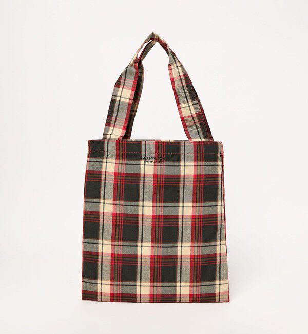 BEAUTY&YOUTH UNITED ARROWS「チェック パッカブル トートバッグ」|トートバッグ|