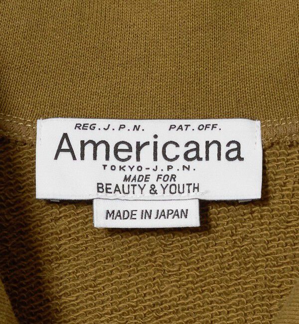 BEAUTY&YOUTH UNITED ARROWS「【別注】＜Americana＞ハーフジップ スウェット プルオーバー」|スウェット・ジャージ|
