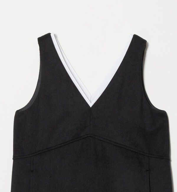 BEAUTY&YOUTH UNITED ARROWS「毛ブレンド ビーバー レイヤード ワンピース」|ワンピース|