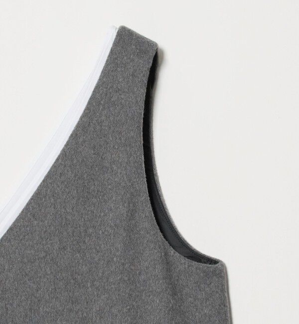 BEAUTY&YOUTH UNITED ARROWS「毛ブレンド ビーバー レイヤード ワンピース」|ワンピース|