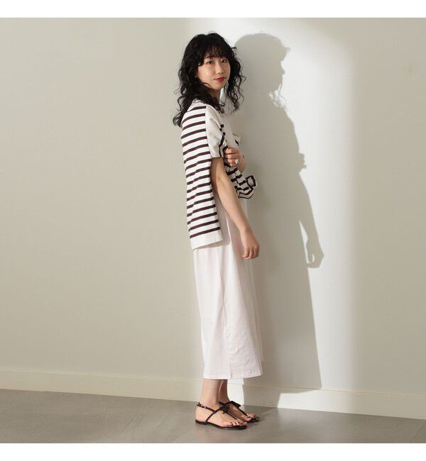 BEAMS SELECTION for WOMEN「ATON / スビン ノースリーブドレス」|ワンピース|