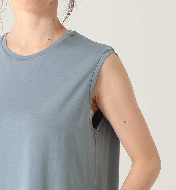 BEAMS SELECTION for WOMEN「ATON / スビン ノースリーブドレス」|ワンピース|