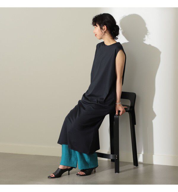 BEAMS SELECTION for WOMEN「ATON / スビン ノースリーブドレス」|ワンピース|