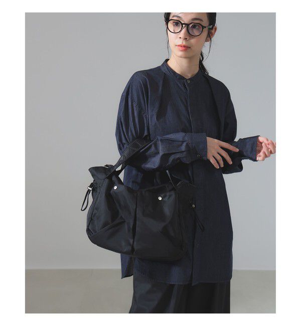 BEAMS SELECTION for WOMEN「NOMADIS / BASQUE M ショルダーバッグ」|トートバッグ|BLACK