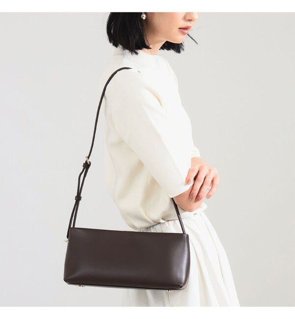 BEAMS SELECTION for WOMEN「PUNTI. / PORTRAIT ショルダーバッグ」|トートバッグ|DARK BROWN