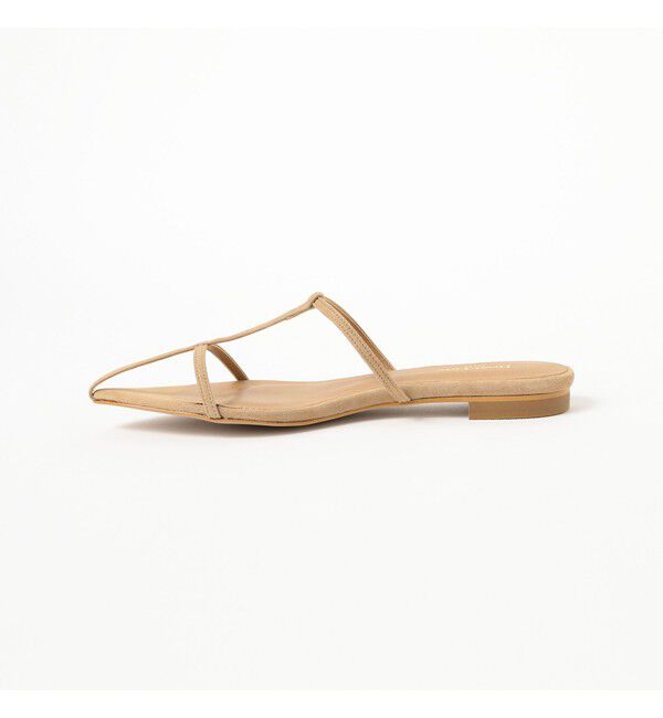 Demi-Luxe BEAMS 「ポインテッド ヌードサンダル .M」|サンダル|