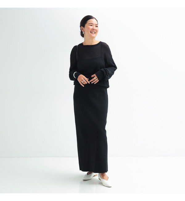 Demi-Luxe BEAMS 「シンプル タイト ニットスカート .M」|スカート|
