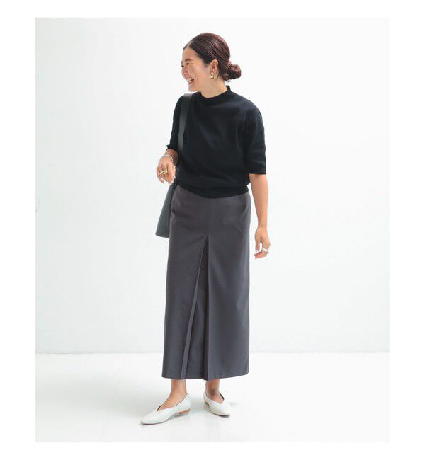 Demi-Luxe BEAMS 「シンプル モックネック ニット .M」|ニット・セーター|
