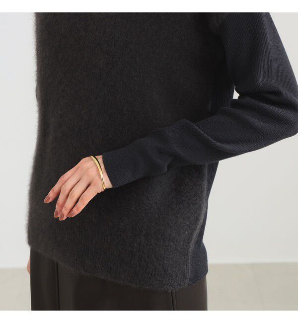 Demi-Luxe BEAMS 「フラッフィー ボートネック ニット」|ニット・セーター|