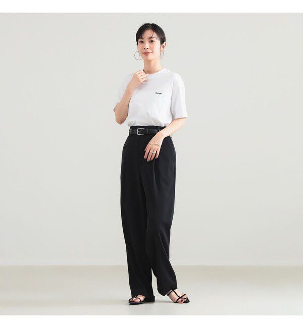 BEAMS SELECTION for WOMEN「Barbour / DALTON ロゴ Tシャツ」|Tシャツ・カットソー|