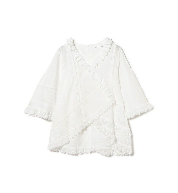 BEAMS SELECTION for WOMEN「【別注】TORI-TO / パッチワーク プルオーバー」|シャツ・ブラウス|