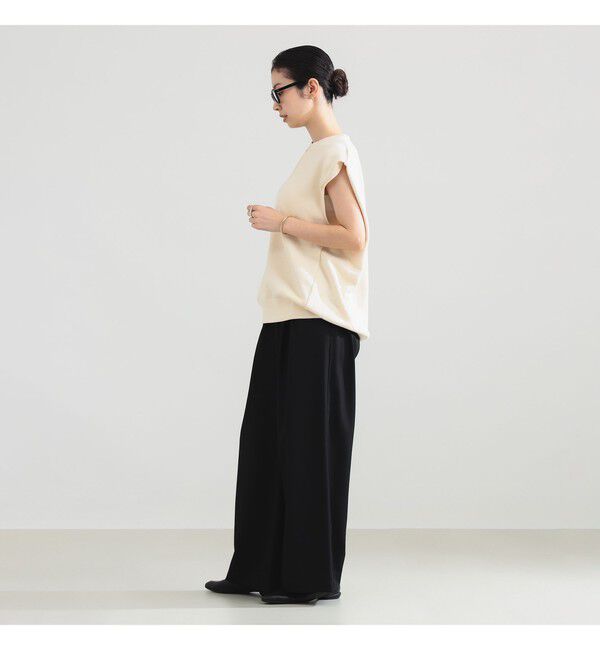 Demi-Luxe BEAMS 「裏毛 ハーフ ジップ プルオーバー」|Tシャツ・カットソー|