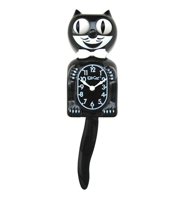 bPr BEAMS「California Clock / Kit-Cat Klock ブラック」|クロック・置時計|