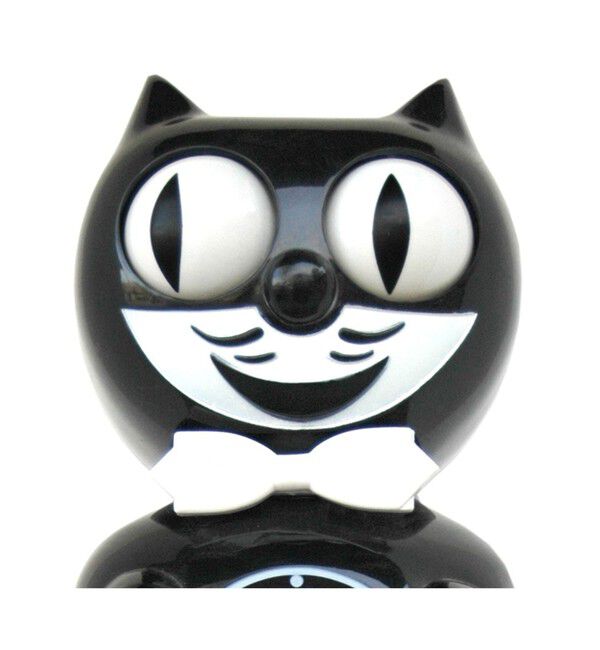 bPr BEAMS「California Clock / Kit-Cat Klock ブラック」|クロック・置時計|